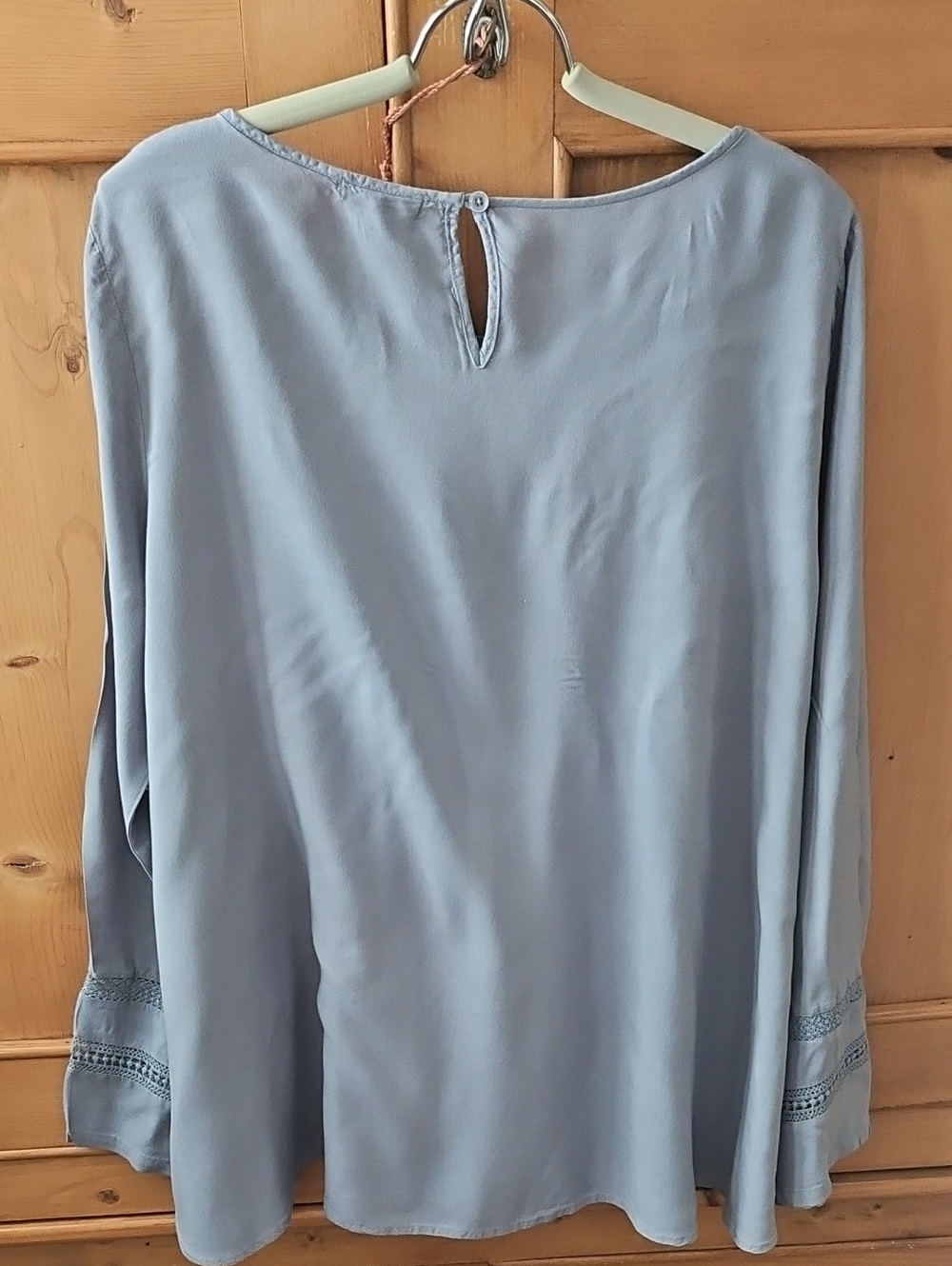 Sundance Rayon Bohemian Tunic Grey Size Large - Picture 3 of 4